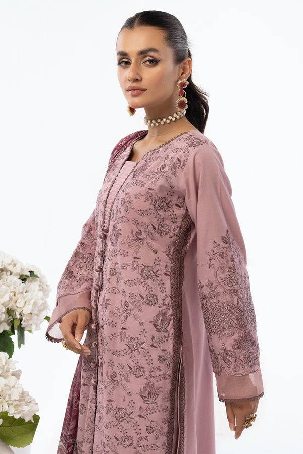 House of Nawab | Lawn Collection 24 | HALEEFA - Pakistani Designer Dress - by House of Nawab | Type: Luxury - 100% Original at Saira Sultan
