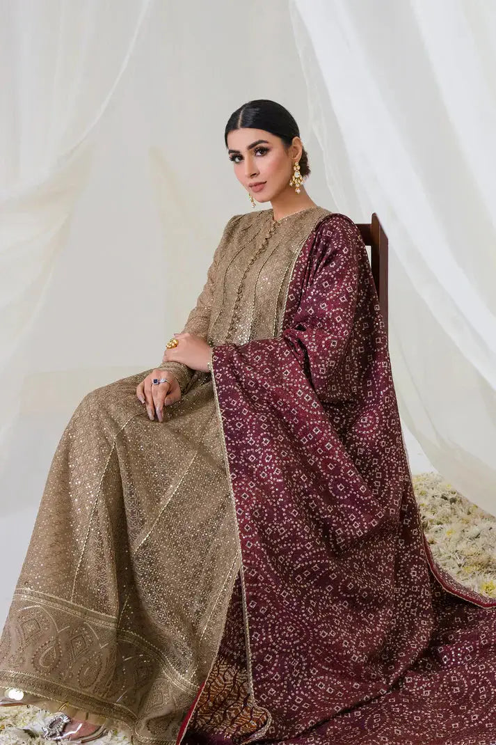 Jazmin | Formals Collection | UN-4015 - Pakistani Designer Dress - by Jazmin | Type: Formal - 100% Original at Saira Sultan
