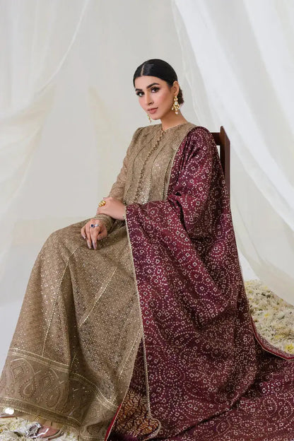 Jazmin | Formals Collection | UN-4015 - Pakistani Designer Dress - by Jazmin | Type: Formal - 100% Original at Saira Sultan