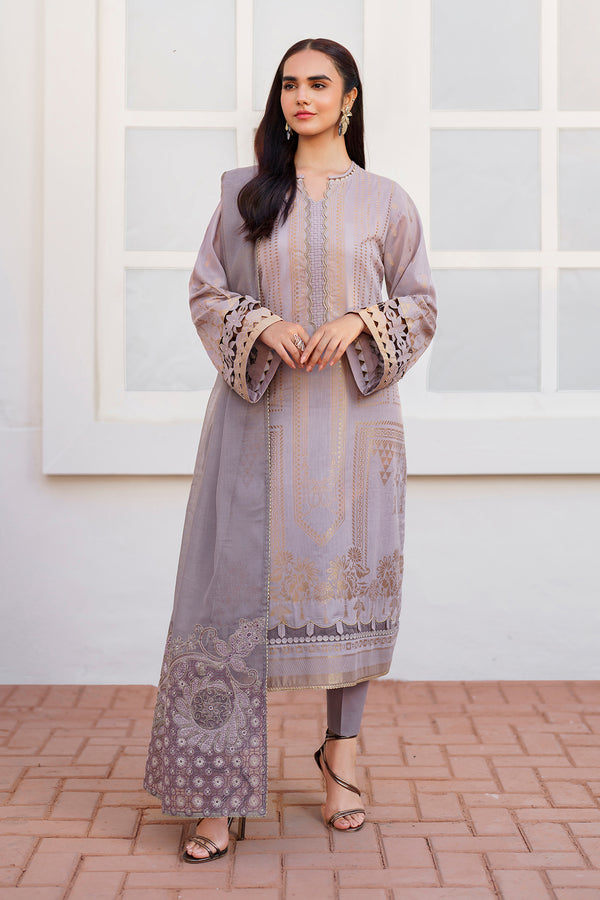 Baroque | Luxury Pret 24 | LAWN UF-643 - Pakistani Designer Dress - by Baroque | Type: Luxury - 100% Original at Saira Sultan