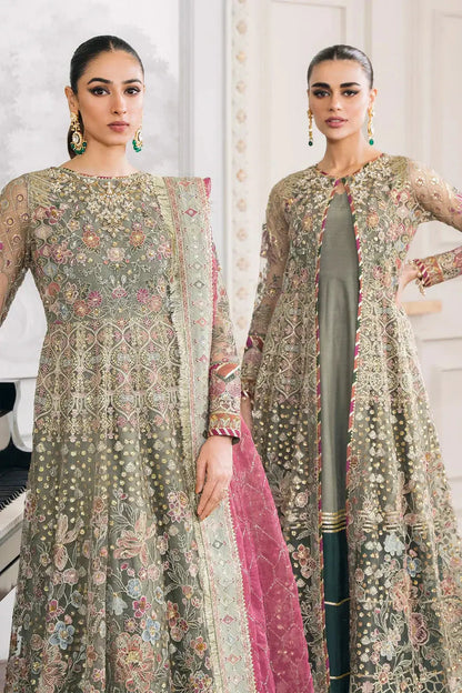 Baroque | Chantelle Embroidered Collection 2024 | CH12-02 - Pakistani Designer Dress - by Baroque | Type: Formal - 100% Original at Saira Sultan