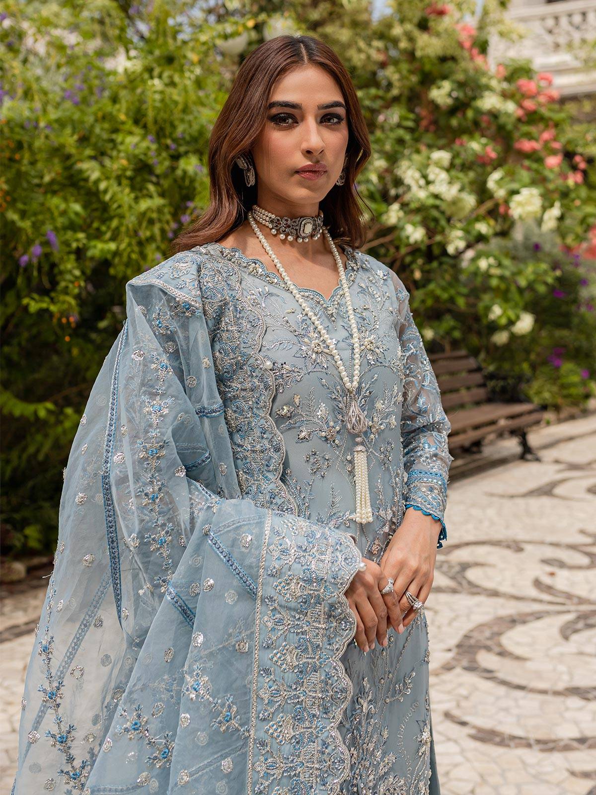 Gulaal | Luxury Pret | ESTIRAH GL-LP-V1-02 - Pakistani Designer Dress - by Gulaal | Type: Formal - 100% Original at Saira Sultan