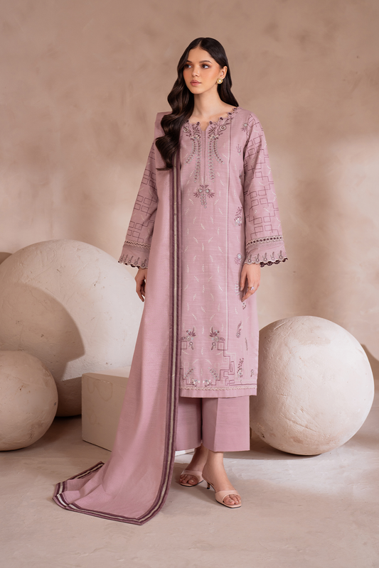 Iznik | Exclusive Winter | UE-371 XS Tea Pink Khaddar