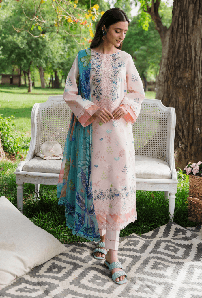 Hum Dum | Summer Breeze 25 | D07 - Pakistani Designer Dress - by Hum Dum | Type: Ladies Clothes - 100% Original at Saira Sultan