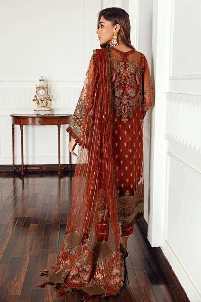 Jazmin | Formals Collection | NET UN-4018 - Pakistani Designer Dress - by Jazmin | Type: Formal - 100% Original at Saira Sultan