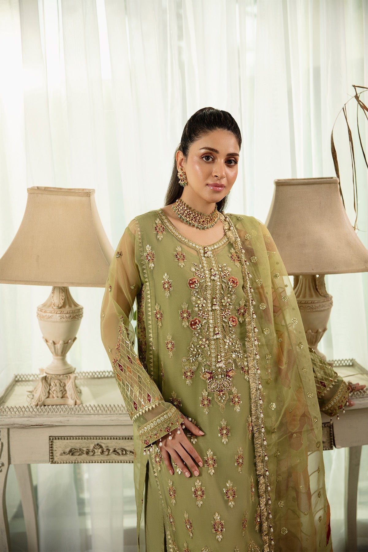 Raeesa Premium | Dehleez Formals | Dl 1032 - Pakistani Designer Dress - by Raeesa Premium - Type : Ladies Clothes - 100% Original at Saira Sultan