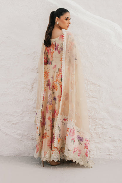 Baroque | Luxury Pret 25 | EMBROIDERED COTTON PATTI PR-1091 - Pakistani Designer Dress - by Baroque - Type : Ladies Clothes - 100% Original at Saira Sultan