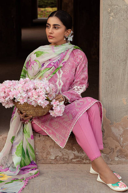 Cross Stitch | Premium Lawn 24 | CORAL FLORET - Pakistani Designer Dress - by Cross Stitch | Type: Formal - 100% Original at Saira Sultan