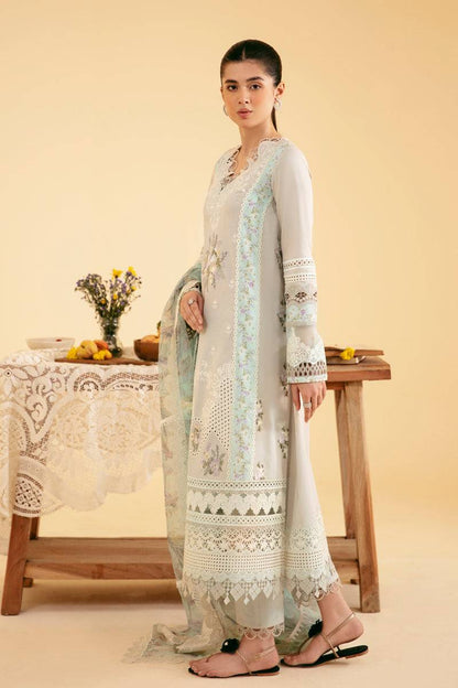 Qalamkar | Qlinekari Luxury Lawn | SQ-13 AYSEL - Pakistani Designer Dress - by Qalamkar | Type: Luxury - 100% Original at Saira Sultan