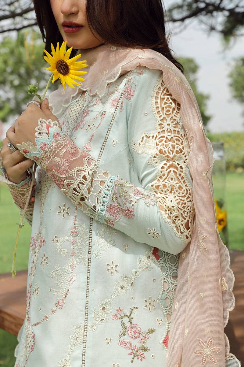 Qalamkar | Festive Lawn 2024 | PS-01 ALIZAY - Pakistani Designer Dress - by Qalamkar | Type: Luxury - 100% Original at Saira Sultan
