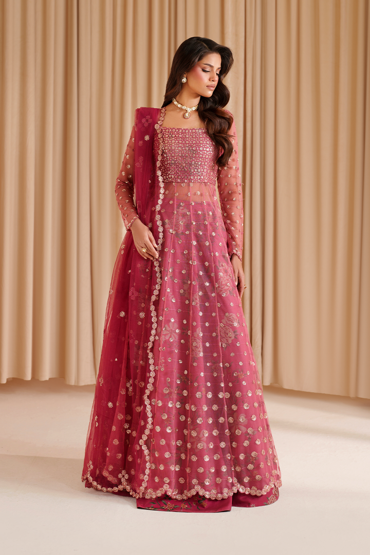 Iznik I Festive Formal I CC-72 Embroidered Net - Pakistani Designer Dress - by Iznik - Type : Ladies Clothes - 100% Original at Saira Sultan