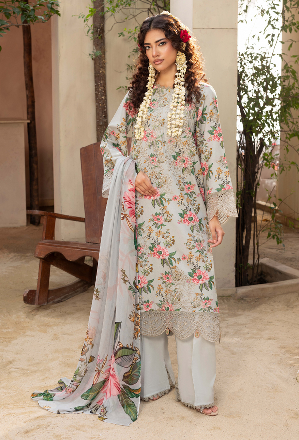 Humdum | Zaiba 25 | D04 - Pakistani Designer Dress - by Humdum - Type : Ladies Clothes - 100% Original at Saira Sultan