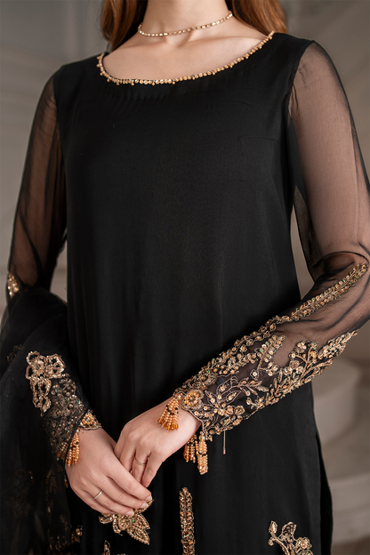 Iznik I Festive Formal I UE-417 Embroidered Chiffon - Pakistani Designer Dress - by Iznik - Type : Ladies Clothes - 100% Original at Saira Sultan