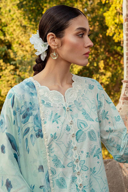Cross Stitch | Premium Lawn 24 | WHISPERING DOVE - Pakistani Designer Dress - by Cross Stitch | Type: Formal - 100% Original at Saira Sultan