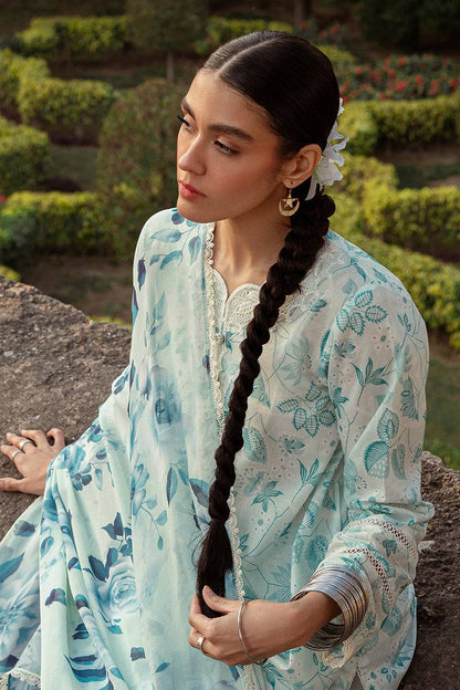 Cross Stitch | Premium Lawn 24 | WHISPERING DOVE - Pakistani Designer Dress - by Cross Stitch | Type: Formal - 100% Original at Saira Sultan