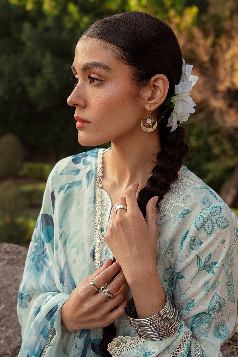 Cross Stitch | Premium Lawn 24 | WHISPERING DOVE - Pakistani Designer Dress - by Cross Stitch | Type: Formal - 100% Original at Saira Sultan