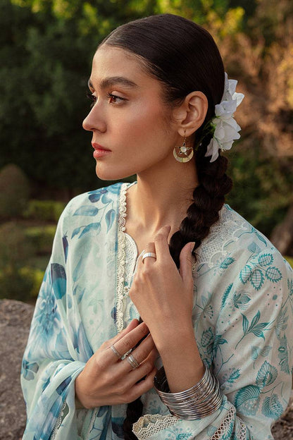 Cross Stitch | Premium Lawn 24 | WHISPERING DOVE - Pakistani Designer Dress - by Cross Stitch | Type: Formal - 100% Original at Saira Sultan
