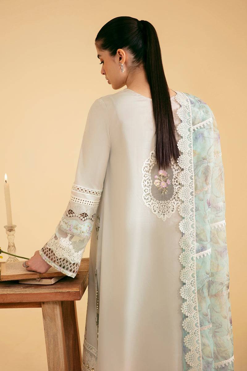Qalamkar | Qlinekari Luxury Lawn | SQ-13 AYSEL - Pakistani Designer Dress - by Qalamkar | Type: Luxury - 100% Original at Saira Sultan
