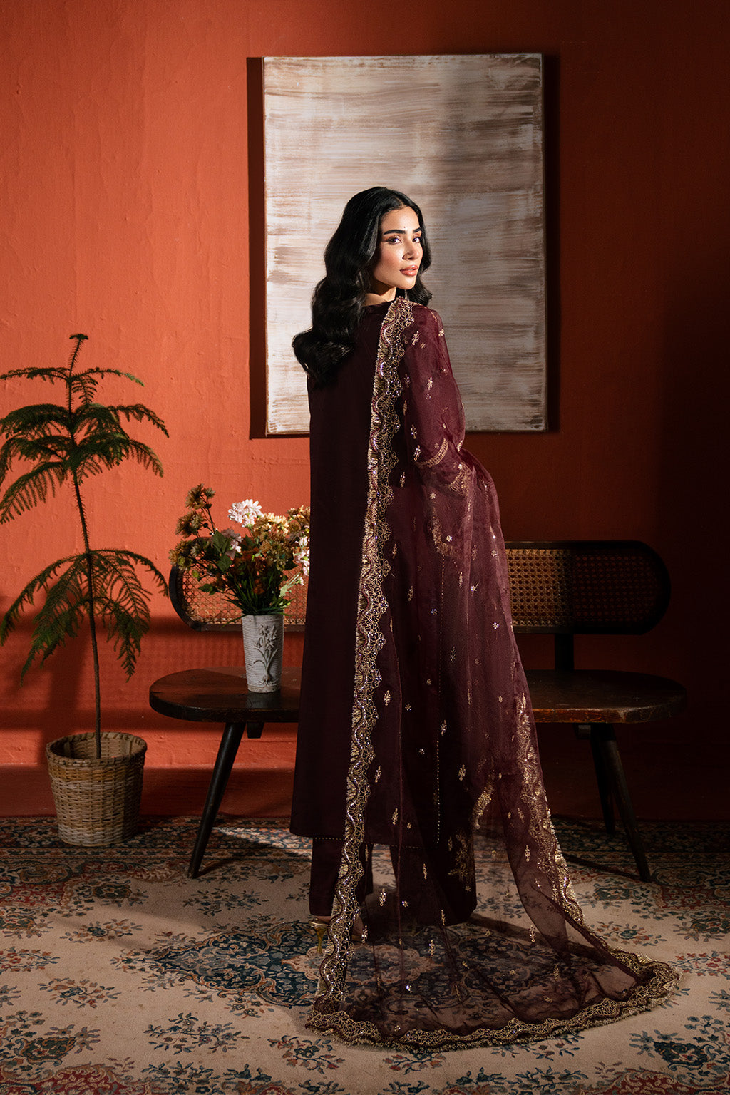 Neeshay | Raw Silk | RTW-RS-05 - Pakistani Designer Dress - by Neeshay - Type : Ladies Clothes - 100% Original at Saira Sultan