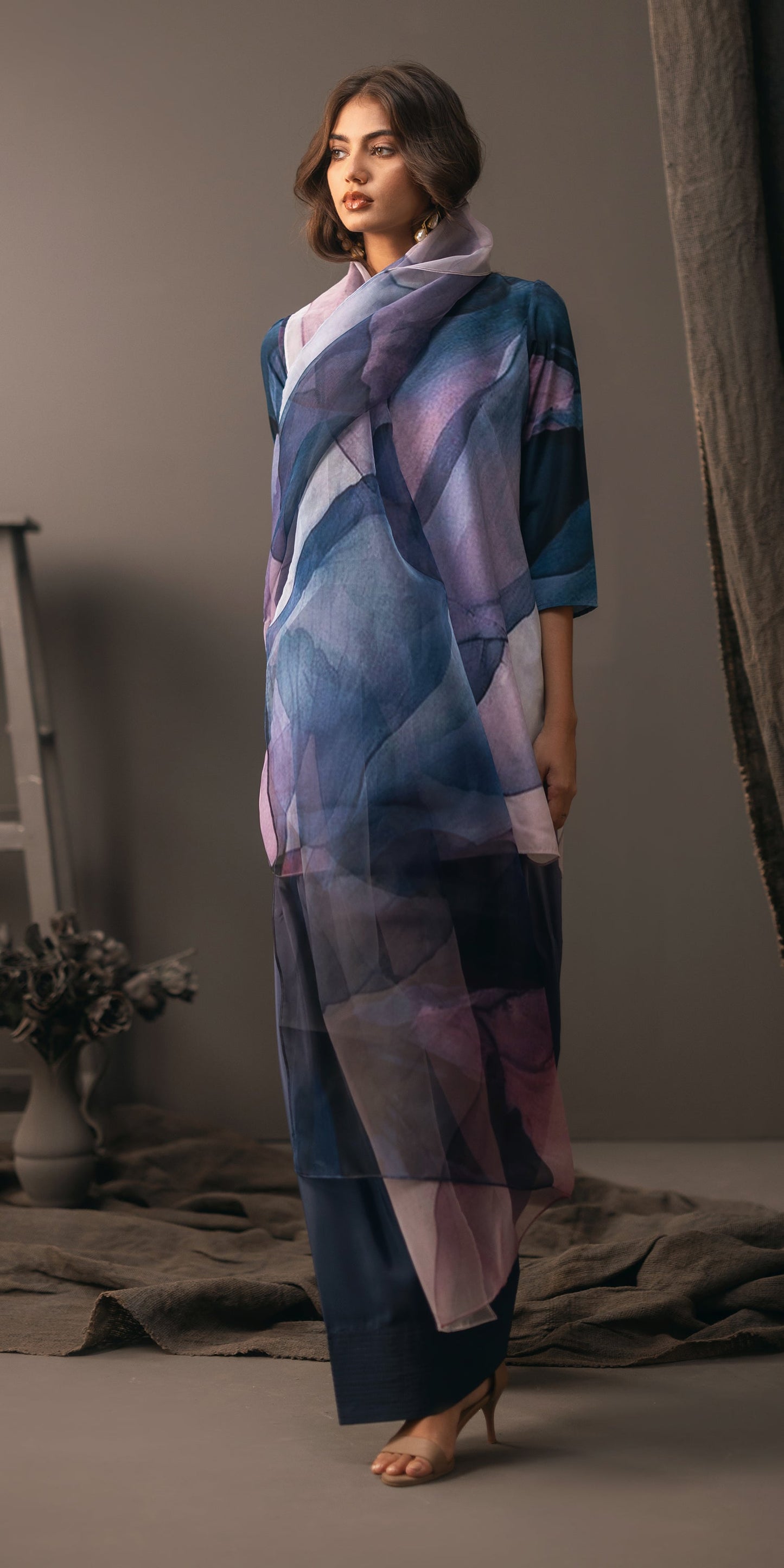 Erum Khan | Beyond Basic | URBAN BLOSSOM - Pakistani Designer Dress - by Erum Khan | Type: Ladies Clothes - 100% Original at Saira Sultan