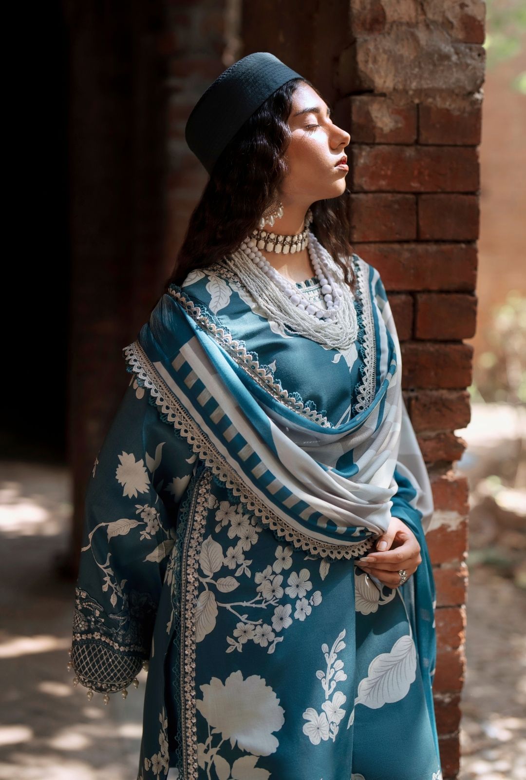 AJR Couture | Sard Sham | Kaya by AJR Couture - Designer Dress - Type : Ladies Clothes - Available at Saira Sultan - 100% Original 