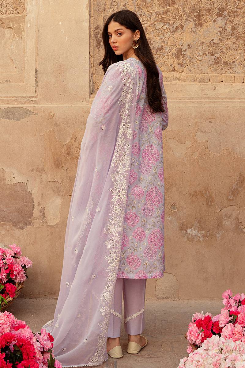 Cross Stitch | Premium Lawn 24 | LILAC DREAM - Pakistani Designer Dress - by Cross Stitch | Type: Formal - 100% Original at Saira Sultan