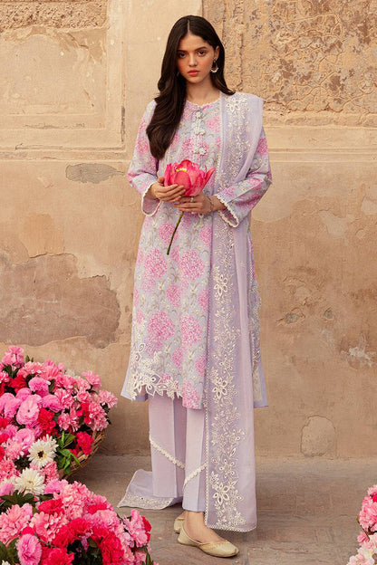 Cross Stitch | Premium Lawn 24 | LILAC DREAM - Pakistani Designer Dress - by Cross Stitch | Type: Formal - 100% Original at Saira Sultan