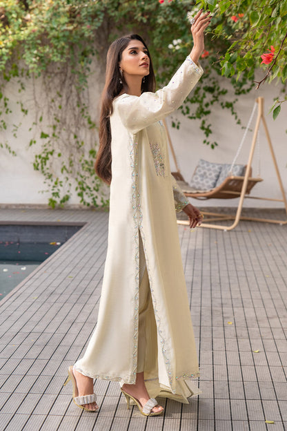 Chic Ophicial | Celenia Pret | Lime Yellow S Ivory Zari Khadi