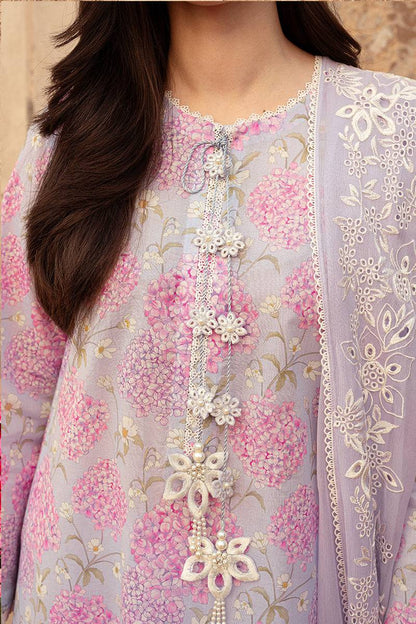 Cross Stitch | Premium Lawn 24 | LILAC DREAM - Pakistani Designer Dress - by Cross Stitch | Type: Formal - 100% Original at Saira Sultan