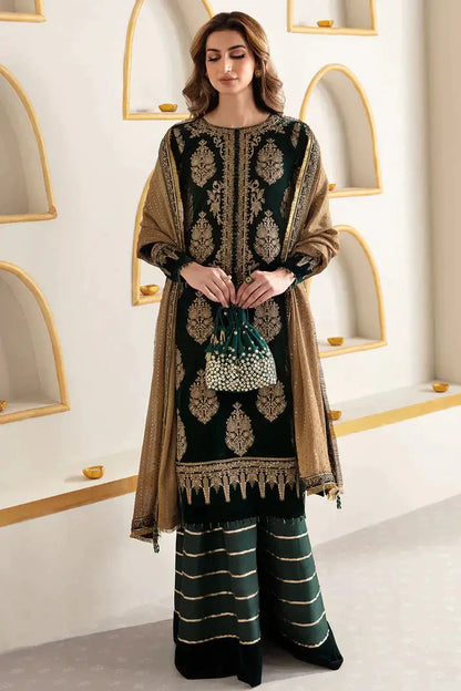 Jazmin | Velvet 23 | VF-2009 - Pakistani Designer Dress - by Jazmin | Type: Formal - 100% Original at Saira Sultan