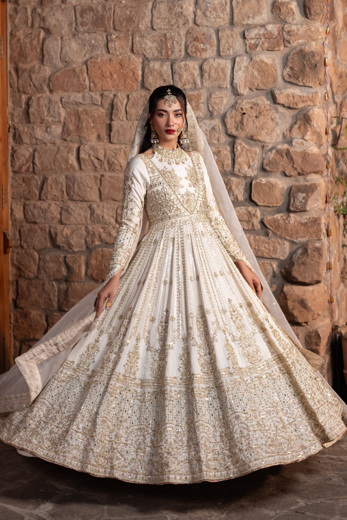 Naqshi | Samarkand Wedding Formals | Fasana - Pakistani Designer Dress - by Naqshi | Type: Bridal - 100% Original at Saira Sultan
