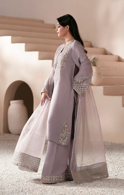 Ajr Couture | Symphony Luxe Festive 25 | Celestia M Light Lavender Korean Raw Silk
