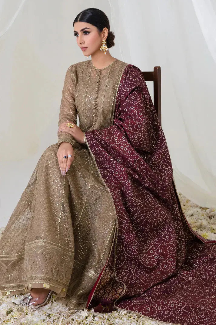 Jazmin | Formals Collection | UN-4015 - Pakistani Designer Dress - by Jazmin | Type: Formal - 100% Original at Saira Sultan