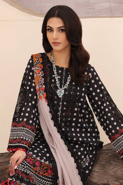 Charizma | Naranji Embroidered Lawn 24 | CN4-009 - Pakistani Designer Dress - by Charizma | Type: Luxury - 100% Original at Saira Sultan