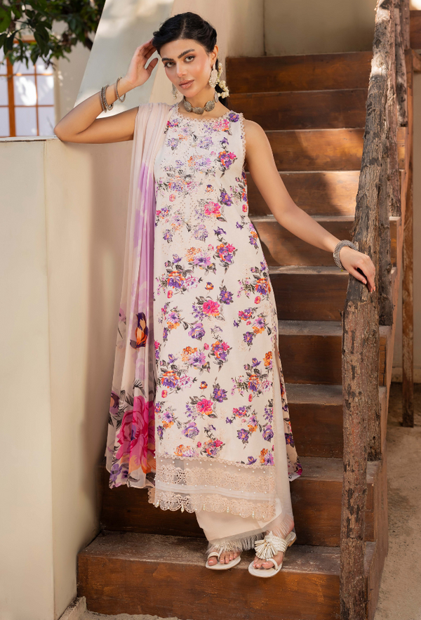 Humdum | Zaiba 25 | D09 - Pakistani Designer Dress - by Humdum - Type : Ladies Clothes - 100% Original at Saira Sultan