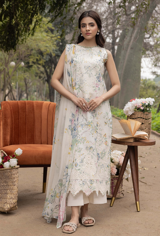 Humdum | Eden Garden 25 | Eden Garden - D02 XS Ivory Lawn