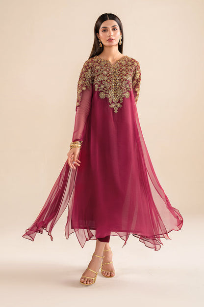Baroque | Luxury Pret 24 | CHIFFON PR-916 - Pakistani Designer Dress - by Baroque | Type: Luxury - 100% Original at Saira Sultan