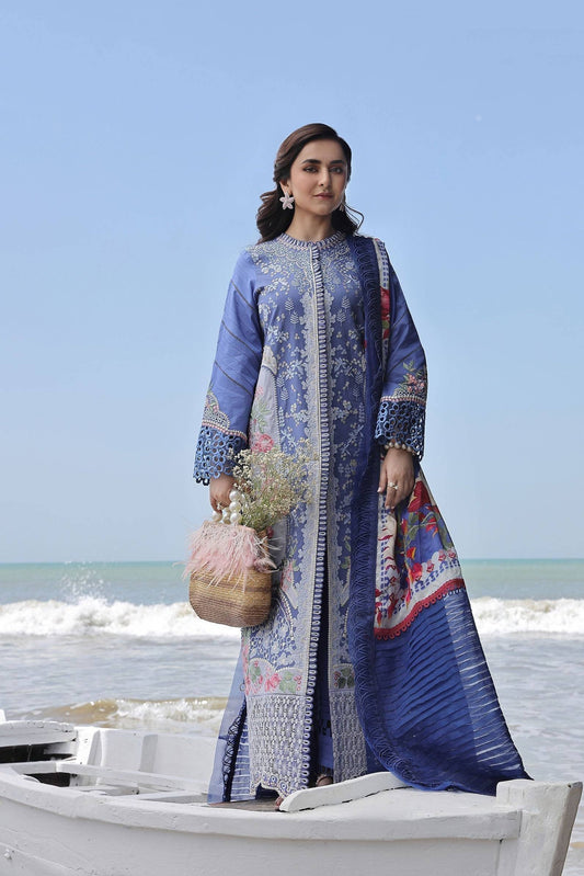 Maryam Hussain | Luxury Lawn 24 | AYRA - Pakistani Designer Dress - by Maryam Hussain | Type: Luxury - 100% Original at Saira Sultan