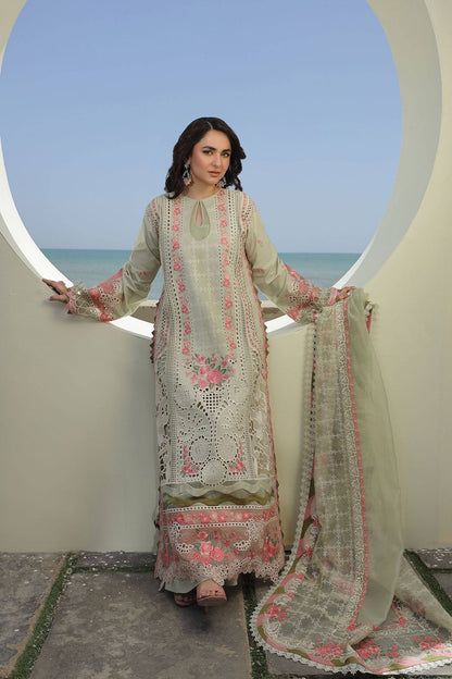 Maryam Hussain | Luxury Lawn 24 | HAVANA - Pakistani Designer Dress - by Maryam Hussain | Type: Luxury - 100% Original at Saira Sultan