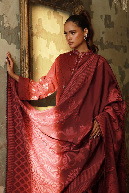 Sahar | Fall 25 |Royal Berry - Pakistani Designer Dress - by Sahar - Type : Ladies Clothes - 100% Original at Saira Sultan