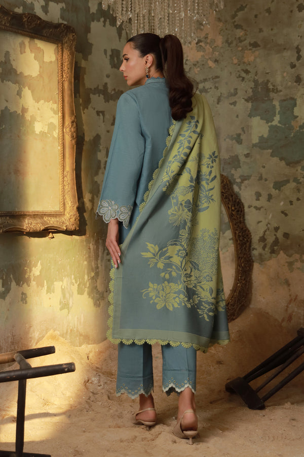 Sahar | Fall 25 | Aqua Meadow - Pakistani Designer Dress - by Sahar - Type : Ladies Clothes - 100% Original at Saira Sultan
