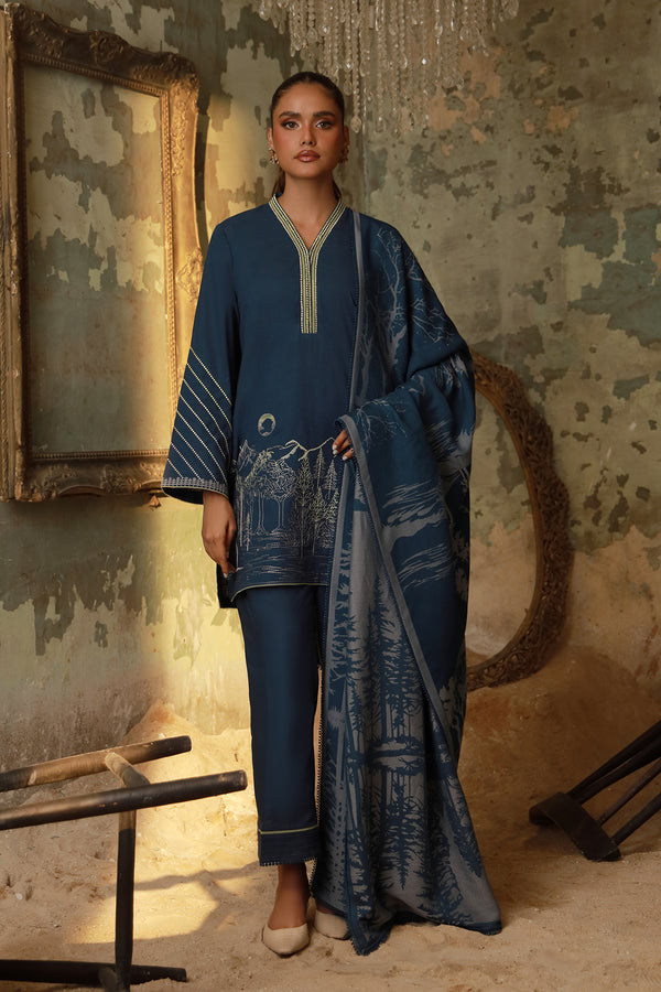 Sahar | Fall 25 | Caribbean Mist - Pakistani Designer Dress - by Sahar - Type : Ladies Clothes - 100% Original at Saira Sultan