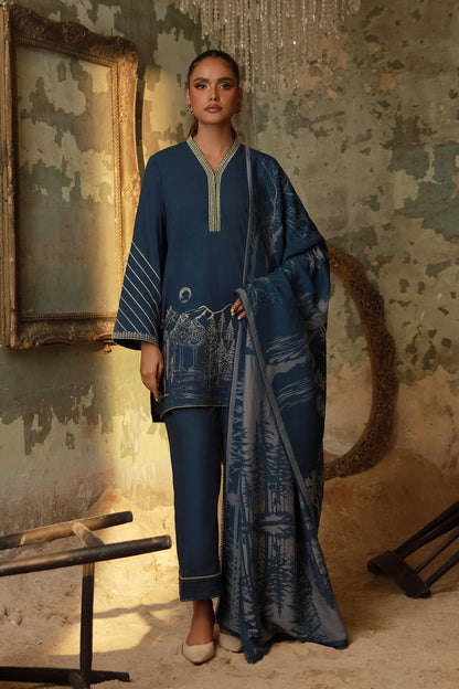 Sahar | Fall 25 | Caribbean Mist - Pakistani Designer Dress - by Sahar - Type : Ladies Clothes - 100% Original at Saira Sultan