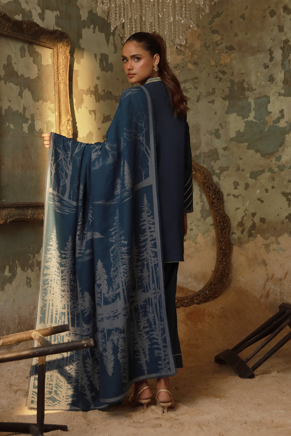 Sahar | Fall 25 | Caribbean Mist - Pakistani Designer Dress - by Sahar - Type : Ladies Clothes - 100% Original at Saira Sultan