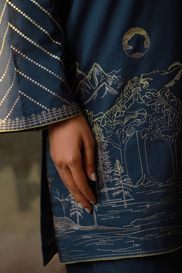 Sahar | Fall 25 | Caribbean Mist - Pakistani Designer Dress - by Sahar - Type : Ladies Clothes - 100% Original at Saira Sultan