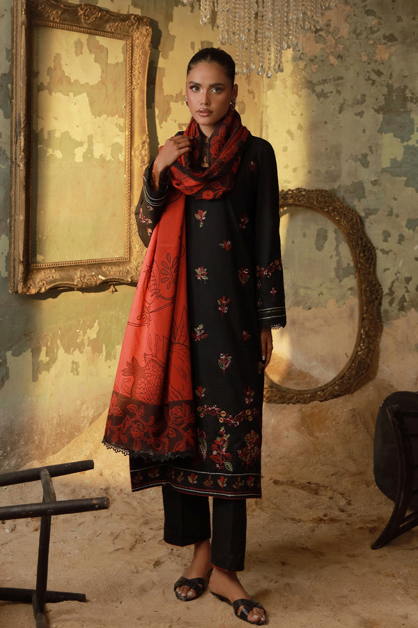 Sahar | Fall 25 |Scarlet Eclipse - Pakistani Designer Dress - by Sahar - Type : Ladies Clothes - 100% Original at Saira Sultan