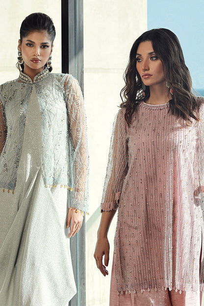 Wardha Saleem | Luxury Pret Fusion Wear | AVA (2PC) M Powder Pink Female