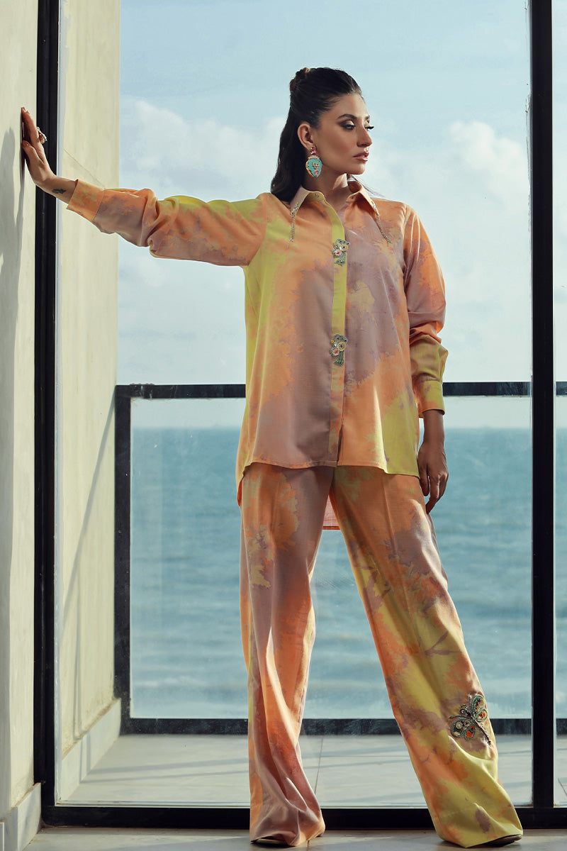 Wardha Saleem | Luxury Pret Fusion Wear | NOEL (2PC) XL Multicolor Female