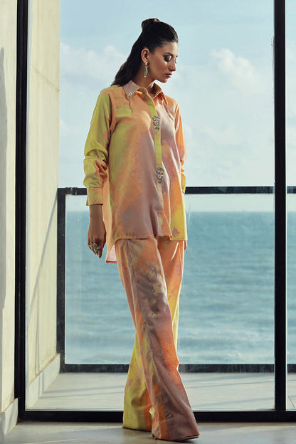 Wardha Saleem | Luxury Pret Fusion Wear | NOEL (2PC) S Multicolor Female