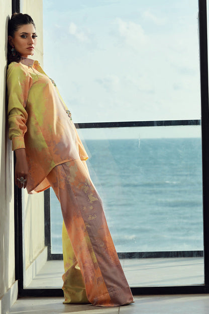 Wardha Saleem | Luxury Pret Fusion Wear | NOEL (2PC) L Multicolor Female